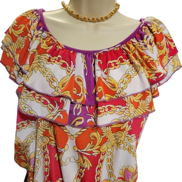 International INC Company M Top Colorful - Picture 2 of 8